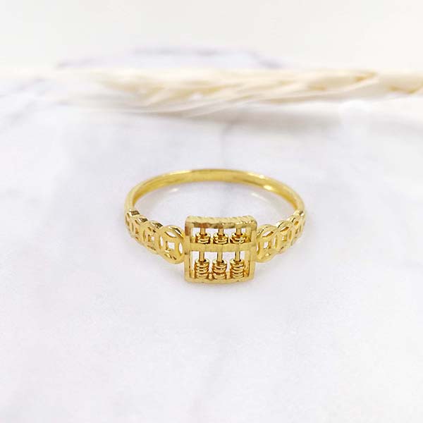 Chinese abacus 2025 gold ring